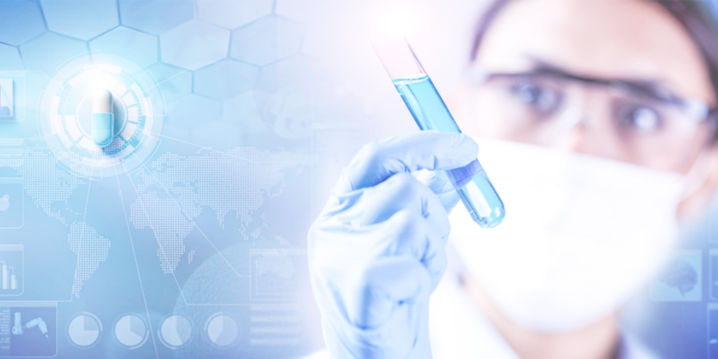 Modern pharmaceutical laboratory